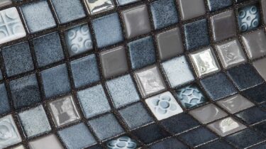 glasmozaiek ezarri topping collection geprint zilver silver bits productfoto inspiratie